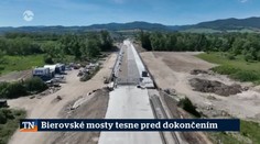 Bierovské mosty tesne pred dokončením