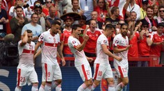 Červená karta všetko zmenila, tvrdí kouč Albánska na margo prehry