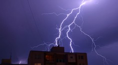 Búrka, ktorá trhala rekordy. V pondelok udrelo na našom území najviac bleskov