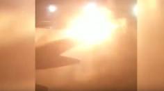 Panika na palube: Po zrážke dvoch lietadiel začalo jedno horieť