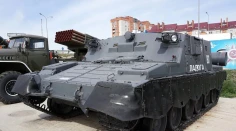 VIDEO: Malo prežiť jadrovú apokalypsu. Ukrajinci zničili Rusom legendárne vozidlo iba s pomocou dronu