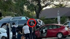 Hrozivo vyzerajúca nehoda: Auto Arnolda Schwarzeneggera skončilo na streche druhého auta