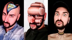 Jeho plátnom je vlastná tvár. Taliansky umelec vytvára dokonalé optické ilúzie