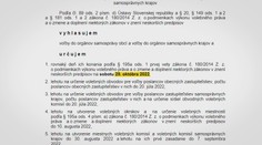 Kampaň k spojeným župným a komunálnym voľbám začne už v piatok