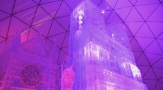 Na Hrebienku dokončili pompézny ľadový dóm. Inšpiráciu našli vo francúzskej katedrále