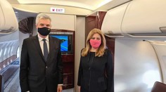 Čaputová odcestovala do Vatikánu na návštevu s pápežom. Sprevádza ju minister Korčok