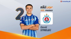 VIDEO: Famóznou pätičkou spečatil obrat v derby. David Strelec kandidátom na Gól mesiaca