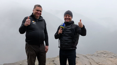 Na hory s Tribulom vyrazil kňaz Andrej Legutký. Išli do Slovenského raja, keďže ten nebeský nemajú istý