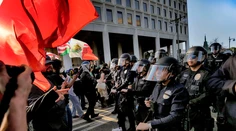 V centre Los Angeles začal pre protesty platiť nočný zákaz vychádzania