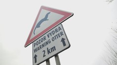 Značka - Pozor, vydra - lemuje cesty na Liptove desaťročia. V čase vzniku ju chválil celý svet