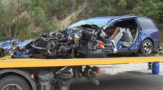 Smrteľná nehoda pod Strečnom. Zrážku neprežil 40-ročný muž