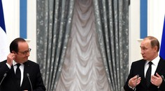 Putin chce od Hollanda mapu s pozíciami povstalcov bojujúcich proti IS