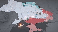 VIDEO: Ruská invázia v 90 sekundách. Animácia ukazuje, ktoré územia obsadili Rusi a ktoré stále kontrolujú Ukrajinci