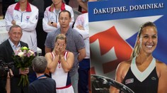 Víťazná rozlúčka Dominiky Cibulkovej s reprezentáciou, nechýbali slzy