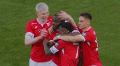 VIDEO: Šialený zápas v Prešove vyhral Trenčín. Diváci videli červenú kartu, šarvátku aj neuznané góly