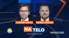 Hosťami relácie Na telo budú Andrej Hrnčiar a Ľubomír Galko