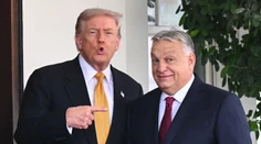 Donald Trump vyzval Maďarov, aby hlasovali za Viktora Orbána