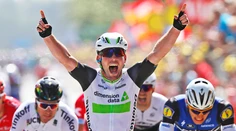 Sagan špurtoval, ale predbehol ho Cavendish a Kittel. Skončil tretí