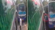 VIDEO: Muž sa ocitol v zdanlivo bezvýchodiskovej situácii. Po nehode odkráčal, ako keby sa nič nestalo