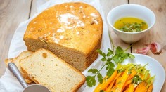 Tekvicový chlieb z troch druhov múk