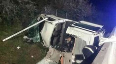 Vážna nehoda pri Malackách. Pri zrážke dvoch dodávok sa zranilo šesť ľudí