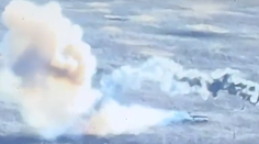 VIDEO: Pri pokuse o prielom prišiel tvrdý knokaut. Ruské tanky zničili presne mierené strely