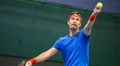Davis Cup: Slováci v úvodný deň uspeli v jednom zápase. Norbert Gombos hral dva tajbrejky