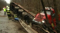 VIDEO: Hrozivo vyzerajúca nehoda so šťastným koncom pri Revúcej