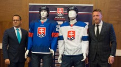 FOTO: Slovenský zväz ľadového hokeja predstavil nové reprezentačné dresy aj logo