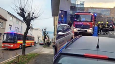 FOTO a VIDEO: Únik záhadnej látky v Žiline. Mesto vyhlásilo mimoriadnu situáciu, zasahuje špeciálna chemická jednotka