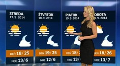 Predpoveď počasia na najbližšie dni vás poteší