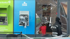 Výbuch bankomatu v centre Stupavy. Vieme, čo zachytili kamery