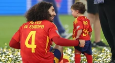 Španielsky obranca dodržal sľub. Marc Cucurella odhalil svoje nové tetovanie