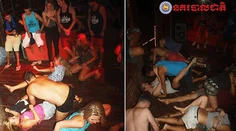 Turisti sa odviazali v Kambodži, za sexy porno tance skončili v cele