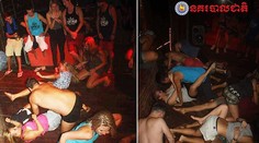 Turisti sa odviazali v Kambodži, za sexy porno tance skončili v cele