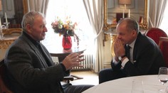 Prezident Kiska sa vo švajčiarskom Berne stretol s arcibiskupom Bezákom