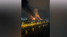 VIDEO: Po útoku ukrajinských dronov horí sklad ropy v ruskom Soči