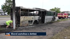 Horel autobus s deťmi