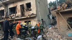 Explózia v paneláku na severozápade Číny. Najmenej 14 mŕtvych