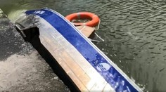 VIDEO: Pozrite si zábery z nehody ministra Budaja. Jeho čln sa prevrátil na Dunaji