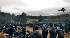 Na poľsko-bieloruskej hranici eskaluje napätie: Stovky migrantov sa snažia dostať do krajiny