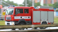 Požiar na letisku v Brne. Hasiči vyhlásili tretí stupeň poplachu