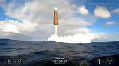 FOTO+VIDEO: Najväčšia raketa sveta má za sebou prelomový test, mieri bližšie k Mesiacu