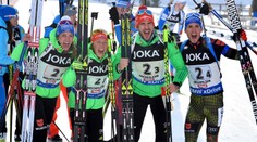 Zlato v úvodnej disciplíne MS v biatlone ukoristili v strhujúcom finiši Nemci