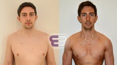 Za 12 týždňov premenil svoje telo z ochabnutého na krásne vytrénované