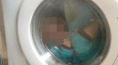 Žena odfotila postihnutého syna v práčke. Mal to byť vtip