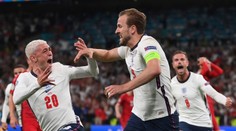 Angličania zdolali Dánov po predĺžení a vo finále ME vyzvú Taliansko