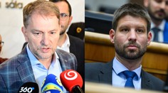 Šimečka spustil „hovnomety“, tvrdí Matovič a útočí na lídra PS. Prirovnáva ho k Bugárovi