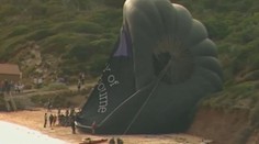 Unikátna záchranná akcia pasažierov z balóna