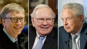 Toto sú najväčší filantropi sveta: Gates, Buffett a Soros